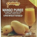 PHILIPPINE BRAND MANGO PUREE UNSWEETENED 24X50G